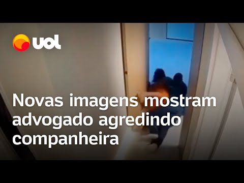 João Neto: novas imagens mostram advogado agredindo a companheira; veja