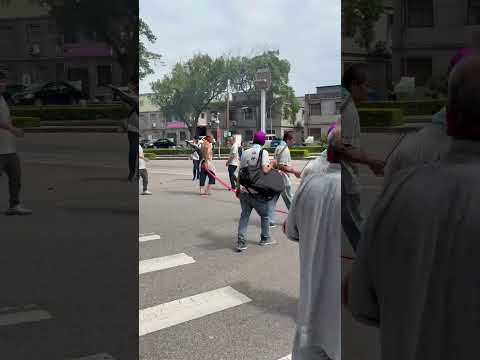 歲次乙巳年金門114年湖前碧湖殿/農曆五月初十/金府王爺聖誕千秋醮慶/起乩出社鎮五方吃三牲粿