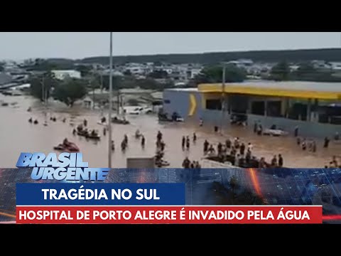 Hospital de Porto Alegre é invadido pela enchente