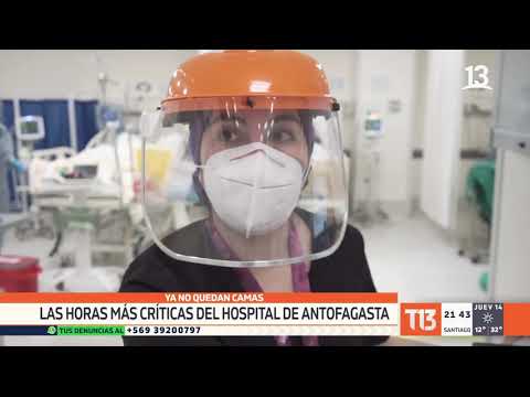 Hospital de Antofagasta vive horas críticas: ya no quedan camas