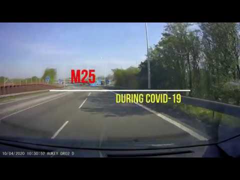 M25 during COVID 19 -- London