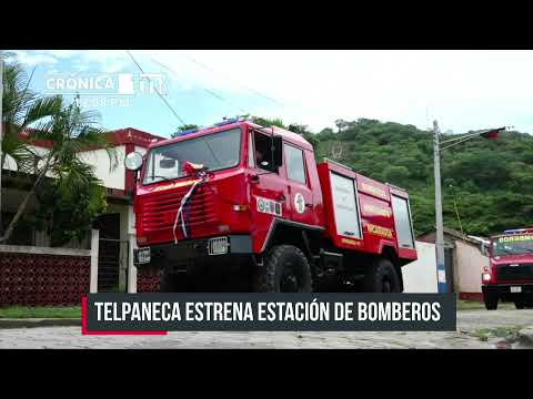 Entregan estación de bomberos número 118 a las familias de Telpaneca - Nicaragua