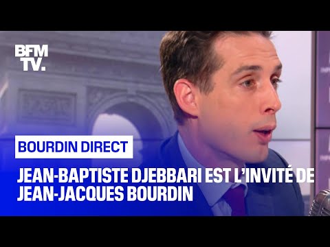 Jean-Baptiste Djebbari face à Jean-Jacques Bourdin en direct