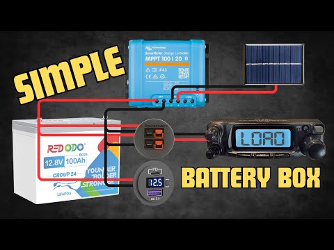 Simple Battery Box! The RedODO Group 24 100Ah LiFePO4 battery