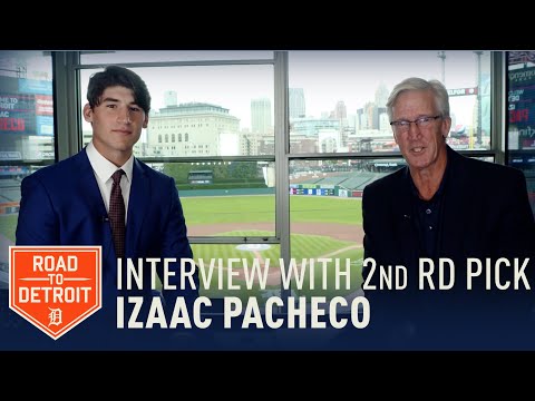 Interview with Tigers 2nd Round Pick Izaac Pacheco video clip