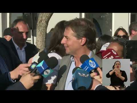 Declaraciones del presidente Lacalle Pou en Villa Constitución, Salto