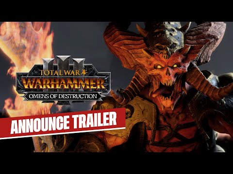 Total War: WARHAMMER III - Omens of Destruction | Announce Trailer