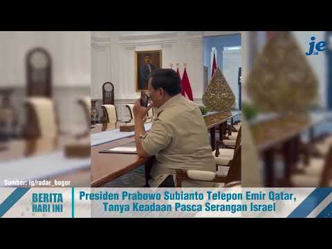 prabowo telepon emir qatar