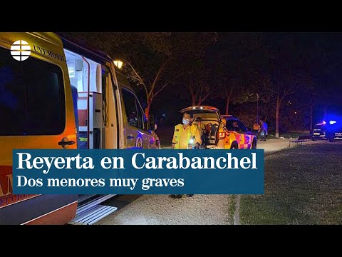 Dos menores heridos muy graves y otro joven grave en una pelea entre bandas latinas en Carabanchel