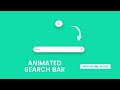 How to create Animated Search Bar using HTML and CSS  Website Search Box