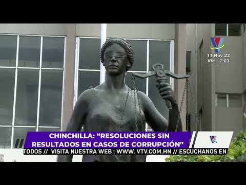 Chinchilla: “Resoluciones sin resultados en casos de corrupción”