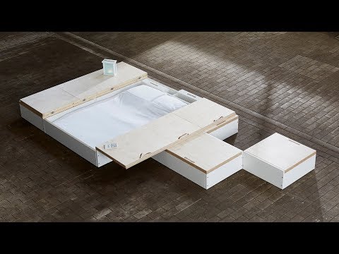 MoreFloor storage solution hides furniture under floorboards | Design | Dezeen