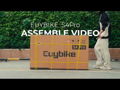 Euybike S4 Pro Max Electric Bike Unboxing & Assembly Guide