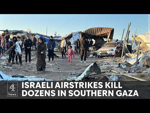 11 dead in Israeli strike on tent encampment in southern Gaza