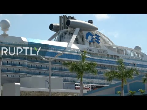 Live from Miami as coronavirus-hit Coral Princess cruise ship set to arrive