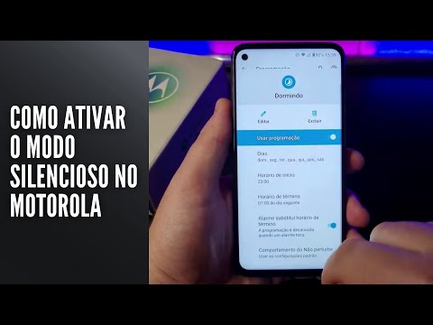 Como Ativar o Modo Silencioso no Motorola