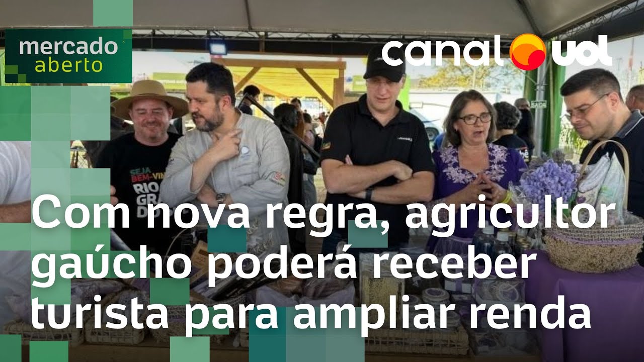 Com nova regra agricultor gaúcho poderá receber turista para ampliar renda