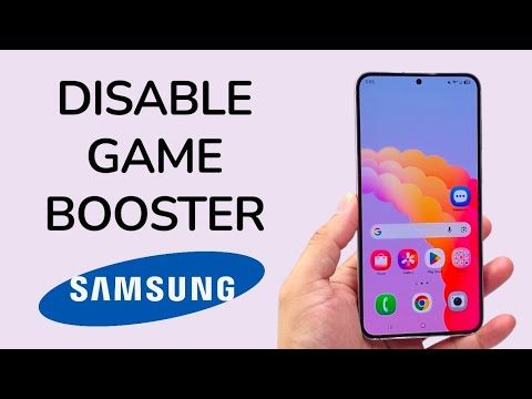 How To Disable Game Booster On Samsung Galaxy Phone