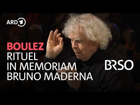 Boulez - Rituel in memoriam Bruno Maderna | Sir Simon Rattle | BRSO