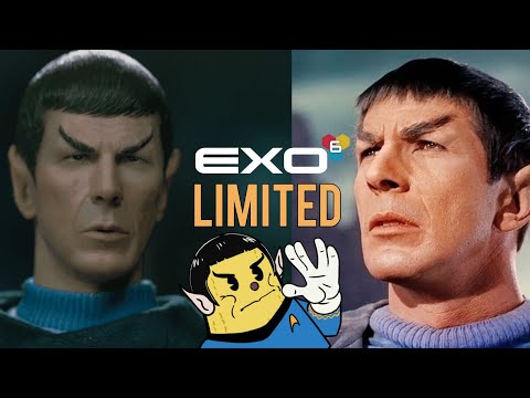 EXO-6 SPOCK | LIMITED EDITION | TOS CAGE VARIANT FIGURE PREVIEW