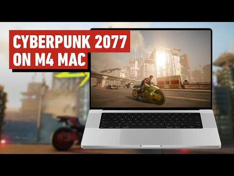 38 Minutes of Cyberpunk 2077 Running on Mac (M4 Max)