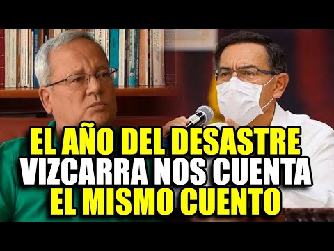 ¡BRUTAL! CESAR HILDEBRANT CUESTIONÓ LAS CONFERENCIAS DE VIZCARRA Y CALIFICO ESTE AÑO COMO DESASTRE