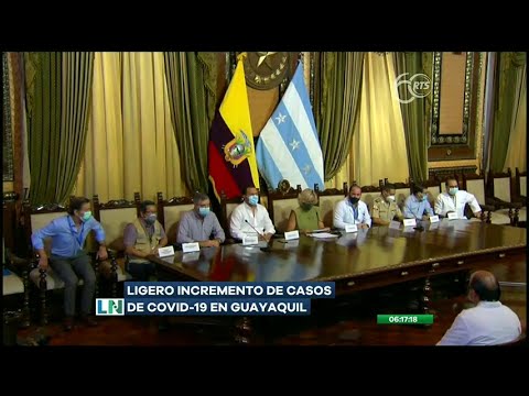 Se registra un ligero incremento de contagios por COVID-19 en Guayaquil