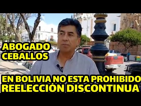 CONSTITUCIONALISTA ORLANDO CEBALLOS LA CIDH NO HABLA DE LA REELECCIÓN DISCONTINUA ..