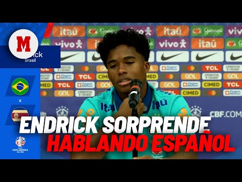 Endrick sorprende hablando español: Todavía no hablo muy bien, pero entiendo mucho MARCA