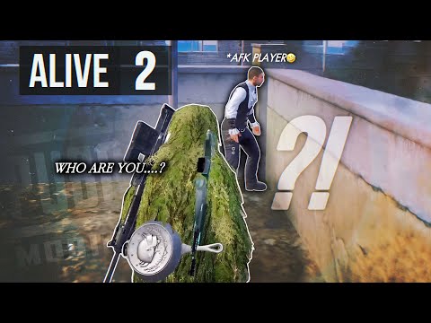 ATHENA met AFK player in TOP 2😂 - PUBG MOBILE | SOLO vs SQUADS