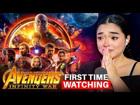 INFINITY WAR BROKE ME! MARVEL NOOBS (MOVIE REACTION)