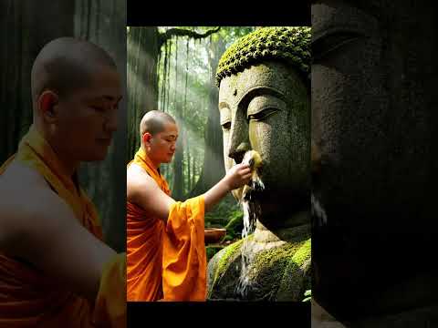 พระพุทธรูปถูกทิ้งล้างในป่าใหญ่