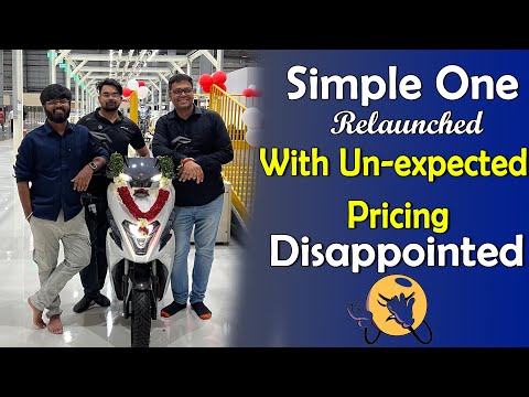 Simple One Electric Scooter Price | Simple One Relaunch Highlights | Electric Vehicles India