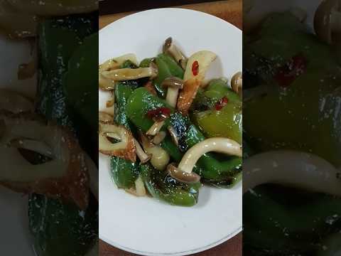 しめじや竹輪🫑の煮浸ししました