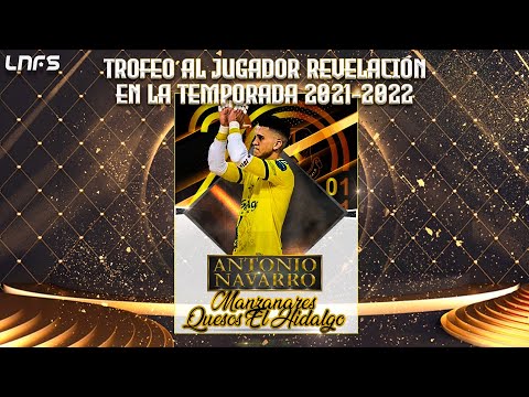 Antonio Navarro, ‘Jugador Revelación’ de la Temporada 21/22