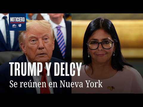 Se prevé encuentro en Asamblea de la <strong>ONU</strong> en NY entre Trump y Delcy Rodríguez