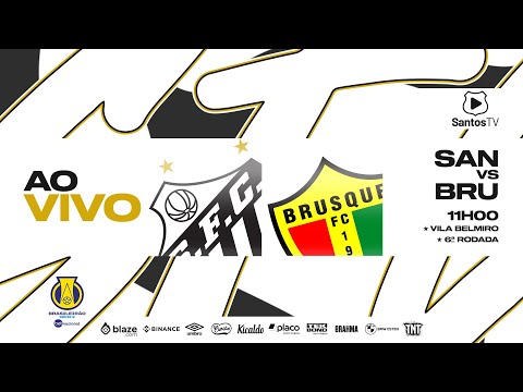 AO VIVO: SANTOS  x  BRUSQUE | BRASILEIRO B (19/05/24)