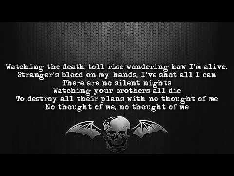 Avenged Sevenfold M.I.A (Lyrics)