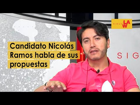 Candidatos en Sigue La W: Nicolás Ramos aspira a la Alcaldía de Bogotá