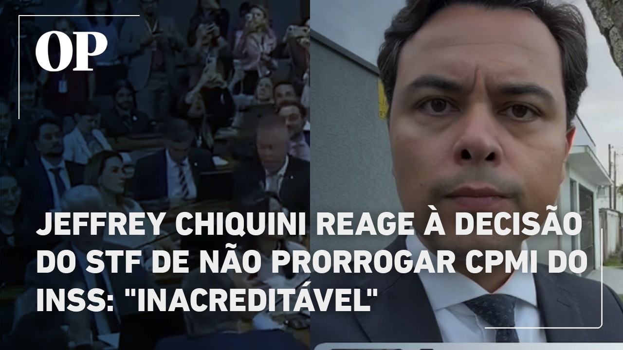Jeffrey Chiquini reage à decisão do STF de não prorrogar CPMI do INSS Inacreditável TV Online Jeffrey Chiquini reage à decisão do STF de não prorrogar CPMI do INSS Inacreditável