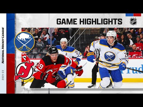 Sabres @ Devils 4/21 | NHL Highlights 2022 video clip