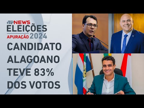 Cuiabá e Palmas terão 2º turno; em Maceió, JHC é reeleito em 1º turno