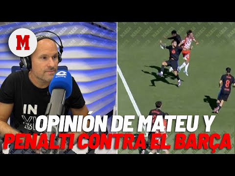 Mateu Lahoz cree que Muñiz Ruiz fue al matadero al anular el penalti contra el Barcelona I MARCA