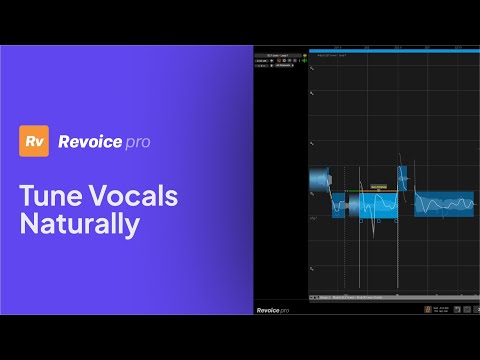 How To Tune Vocals Naturally with Revoice Pro 5