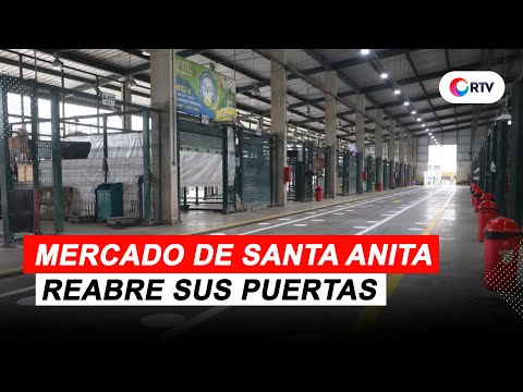 Coronavirus en el Perú: Jorge Muñoz supervisó reapertura del Mercado Mayorista de Santa Anita