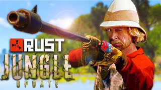 YouTube thumbnail for Ser Winter's video titled 'Rust jungle update has me fighting for my life'