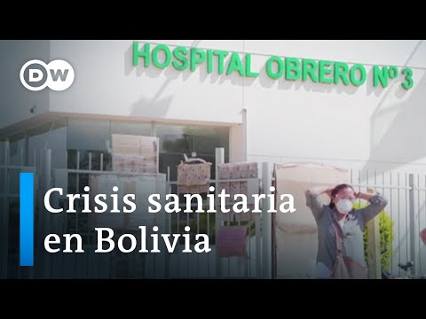 Colapsan hospitales en Bolivia