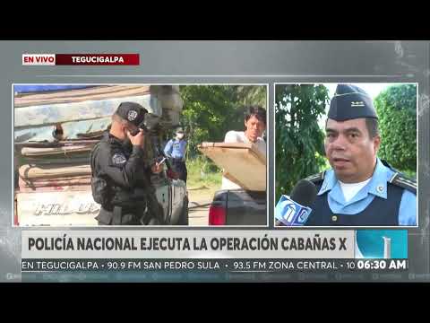 ON PH l Policía nacional ejecuta la operación Cabañas X