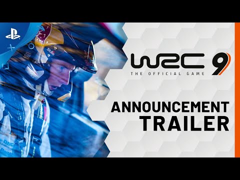 WRC 9 FIA World Rally Championship - Announcement Trailer | PS4, PS5