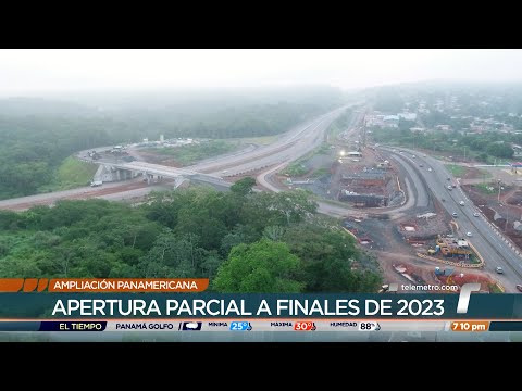 Apertura parcial de ampliación la carretera Panamericana prevista para finales de 2023